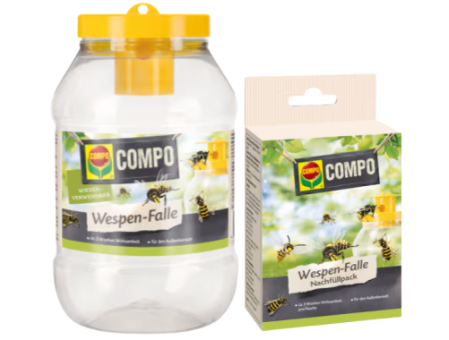 COMPO Wespen-Falle N + 125 ml Wespenköder Set, 22434
